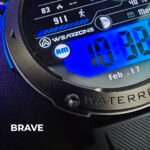 WEARZONE BRAVE | A PROVA D'ÁGUA 5ATM | GPS DUPLA FREQUÊNICA | RESISTÊNCIA MILITAR