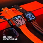 U4 MINI | MICROWEAR ULTRA | IP68 | TELA AMOLED | 1GB DE ARMAZENAMENTO