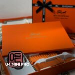 U4 MINI PRO | MICROWEAR ULTRA | IP68 | TELA AMOLED HD | 1GB DE ARMAZENAMENTO