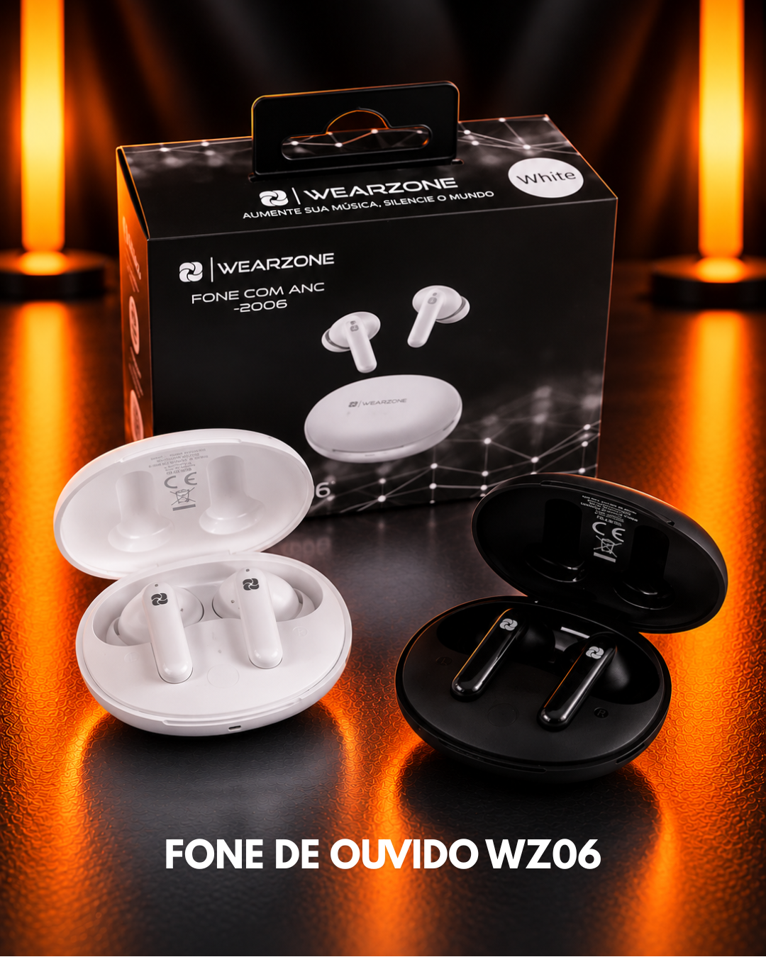FONE DE OUVIDO WZ06 FONE DE OUVIDO WZ06 - Imagem 1